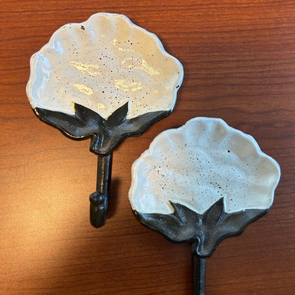 Cotton Blossom Wall Accent Hangers